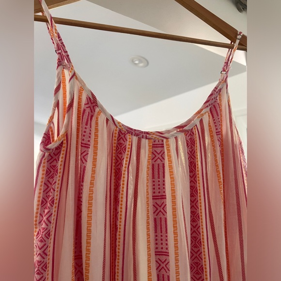 NWOT Tags Velvet by Graham & Spencer Pink Pattern Dress - Picture 3 of 3